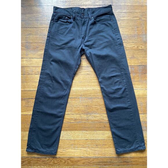 LEVI’S 505 Gray 5-Pocket Jeans sz 34 x 32 - Picture 1 of 12